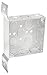1-1/2 Inch Deep 4 Inch Square Welded Junction Box -10 per case