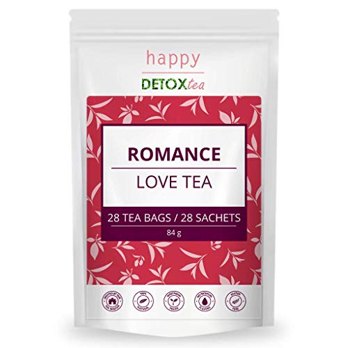 Happy Detox Tea - Romance - Liebestee - 28 Teebeutel Cover