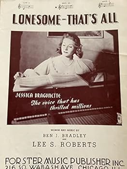 Sheet music Lonesome - That's All (Medium in E flat) Book