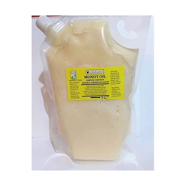 Mono'i de Tahiti'- Double Tiare' Scent-100% Natural-LIMITED EDITION 2 sizes (32 oz)