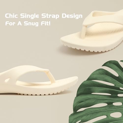 Image of DOCTOR HEALTH SUPER SOFT Women Lightweight EVA Flip Flops | Soft Cushioned Anti-Slip Slippers | Comfortable Casual Sandals for Indoor Outdoor Everyday Wear