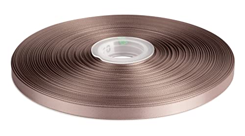 Double Faced Satin Ribbon, 9mm X 91M, Solid Polyester Ribbon for Gift Wrapping Crafts, Wedding Party Ceremony Decoration