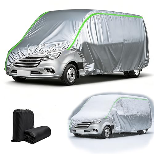 Housse Exterieur Voiture pour Opel Meriva B 2010-2017 Minivan, Résistante, Anti-UV et Anti-poussière, Toutes Saisons avec Sac de Rangement