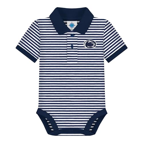 Creative Knitwear Boys & Girls Polo Bodysuit (0-12M) with Team Logo