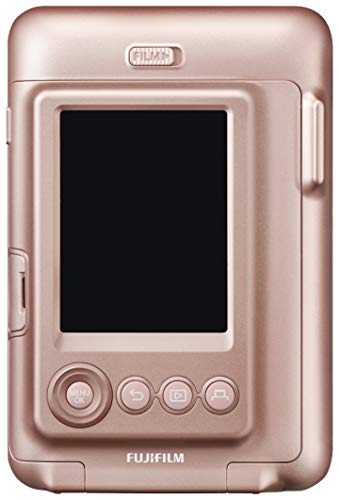 Sofortbildkamera Instax Blush Gold LiPlay mit Sofortbildfilm