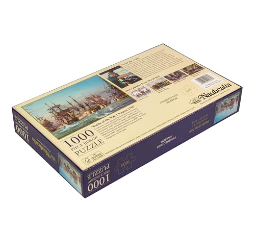 Nauticalia Battle of The Nile by David Bell 1,000-piece Puzzle, Multicoloured, 48x68 cm - Image 4