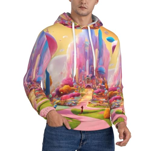 Sweat à capuche Candy Land sweat unisexe streetwear confortable à poche