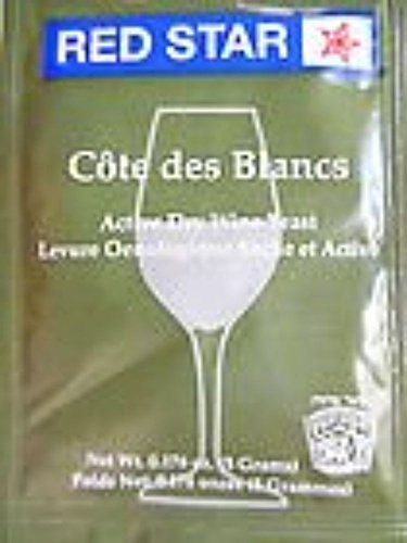 5 Gr. Pk - Hozq8-167 Dry Wine Yeast/Cotes De Blanc (Pack Of 5) #TOP16