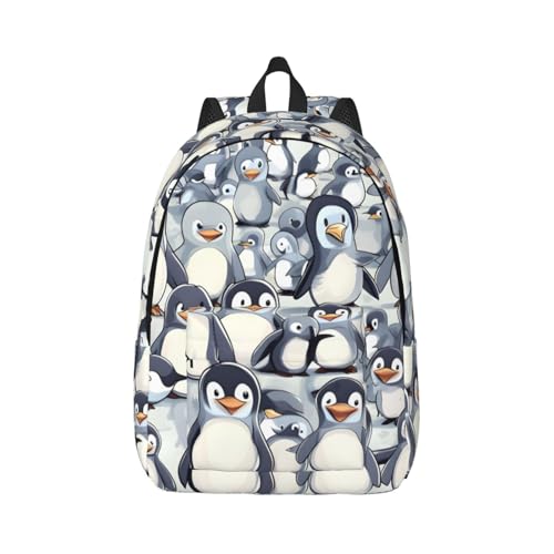 Sac à dos extérieur pingouins adultes pour voyage décontracté et marche