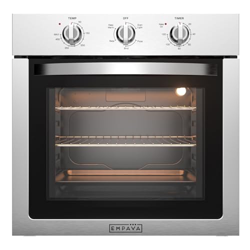 Empava 24 Inch Mechanical Knob Oven