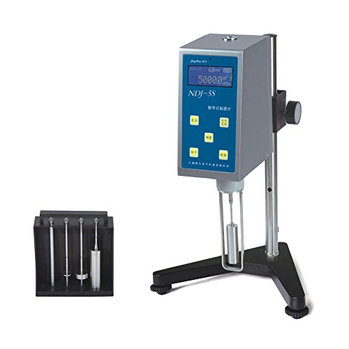 Viscosímetro rotativo NDJ-5S Digital Rotational Viscosity Meter Viscometer rotary visometer 100V-240V?1~1,000,000mPa.s Accuracy:+-1.0% reliable quality