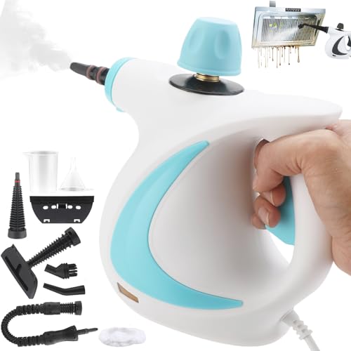 Steamburst Dampfreiniger 2025 - 1050W Mit 3,2 Bar Druck, 12 Zubehörteile