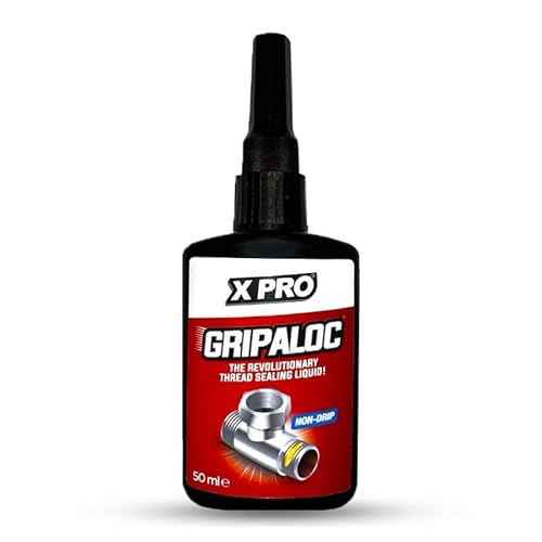 XPRO Gripaloc Liquid PTFE Thread Locker & Sealant - 50ml | The Revolutionary Thread Sealing Liquid, Non-Drip