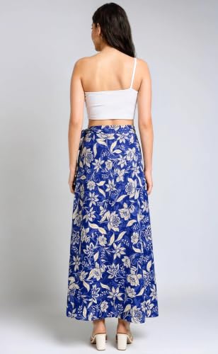 Image of Women's Long Wrap Around Maxi Skirt | Women Wear Long Skirt