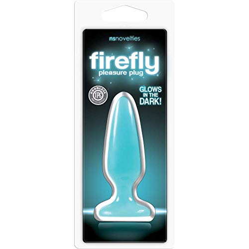 NS Novelties Firefly Pleasure Plug Small Blue Blue Taille Unique