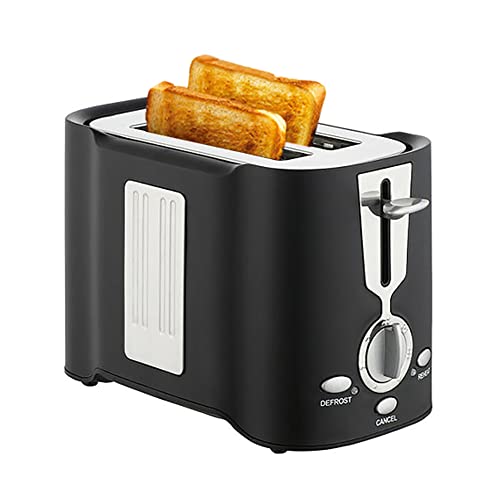 Torradeira padrão dos EUA 110V casa de aço inoxidável pode torrar duas peças de pão de café da manhã