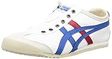 Onitsuka Tiger Unisex Mexico 66 Slip-ON 1183A360 (White/Tricolor, US Footwear Size System, Adult, Men, Numeric, Medium, 11.5)