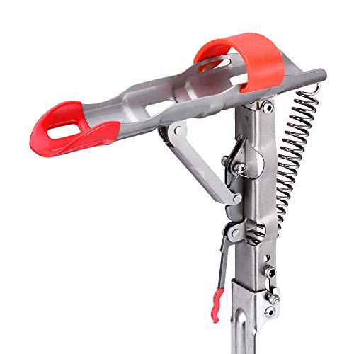 Soporte de caña de pescar ajustable con resorte automático, gancho de ángulo para fijar trampa, soporte de acero inoxidable, soporte de tierra para pesca inteligente perezoso para carrete giratorio Cover