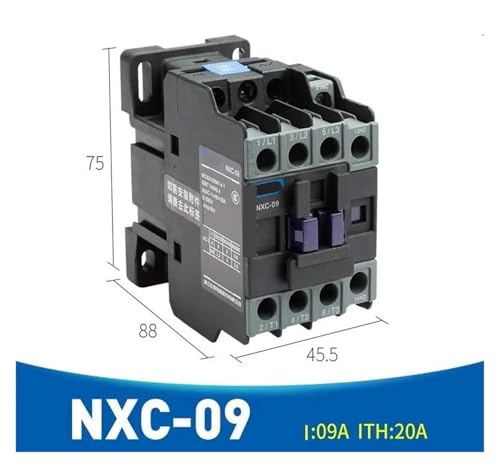 Contacteur CA NXC-12 haute endurance pour circuits industriels 380V