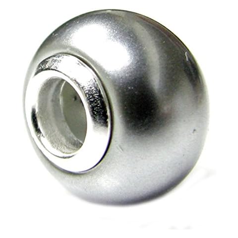 Pulsera Queenberry de Plata de Ley con Diseño de Teniente Gris y Perla Cover