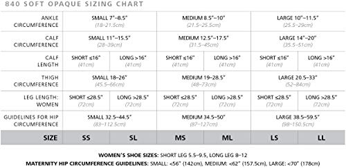 Image of SIGVARIS Women's Style Soft Opaque 840 Open Toe Pantyhose 20-30mmHg