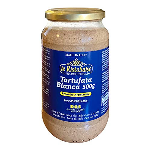 Salsa Blanca de Trufa 500g - Producto típico Italiano - Utilizada en Restaurantes y Chefs profesionales Cover