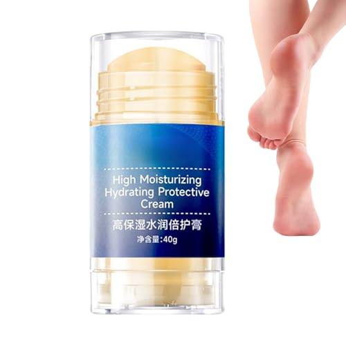 Crema de pie de urea, crema para el pie nueva, crema de reparación del talón agrietado, suaviza la piel seca, fórmula, 40 g, ideal para la rutina diaria de cuidado de la piel o reparación de tac