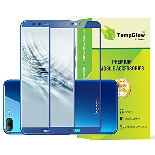 Image of Screen Protector for Huawei Honor 9 Lite (Blue) Tempered Glass Edge-to-Edge 6D Screen Guard With Installation Kit