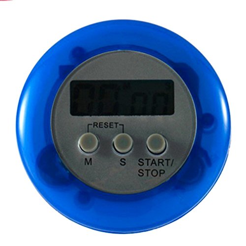 Generic Blue Kitchen Timer Blue Orange Purple Color Round