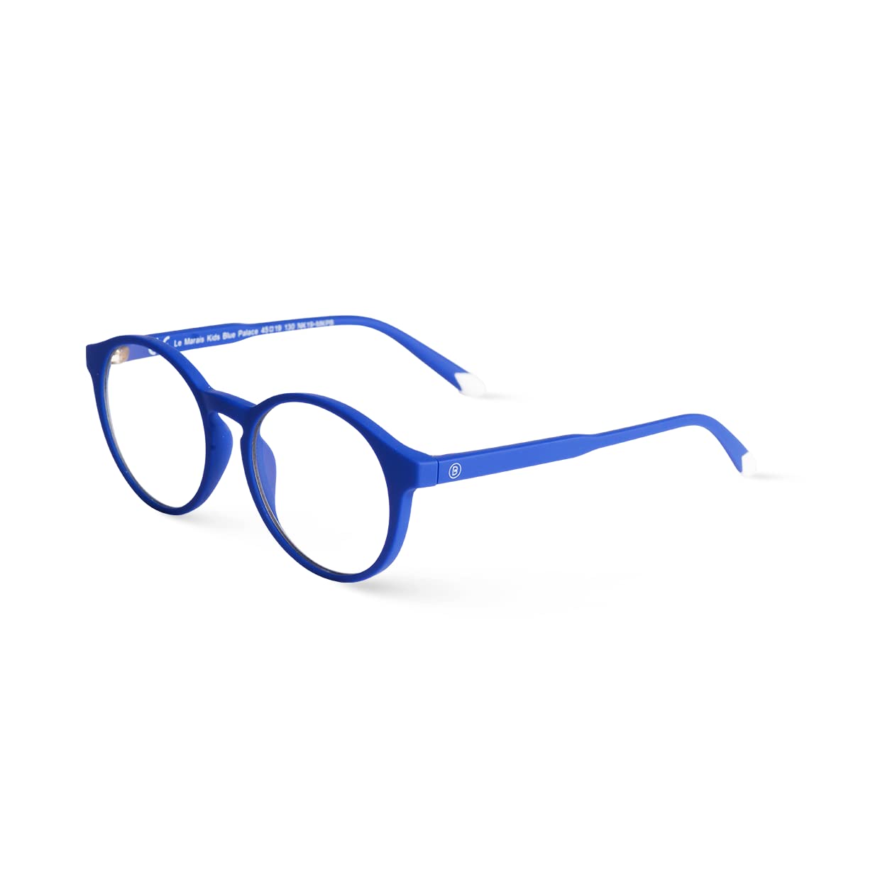BARNER - Lekkie niebieskie okulary Le Marais dla dzieci na komputer - okulary z niebieskim światłem dla chłopców i dziewcząt, Pałac Niebieski, 45-19-130