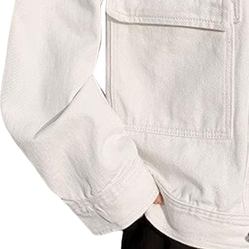 Chaqueta Jean para Hombre estilo Trucker Casual miniatura 4