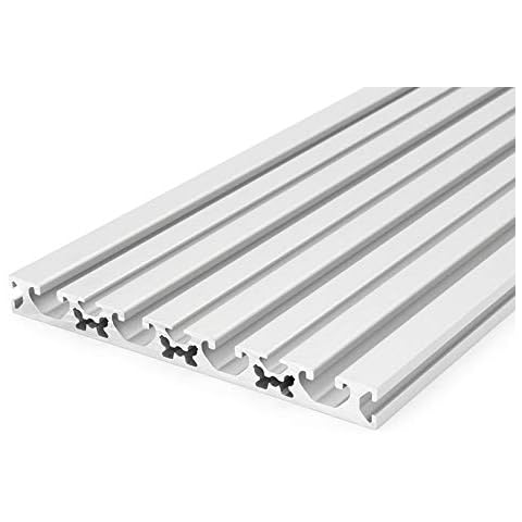 Aluminiumprofil 160x16L I-Typ Nut 8 (leicht), silber eloxiert. Aluminium Profil 160x16 Alu Profil 160 x 16 Montage- Systemprofil - Standardlänge 400mm Cover