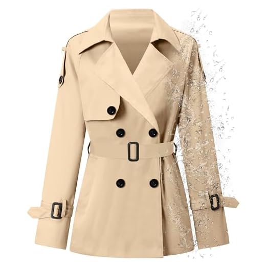 25 Rainy Day Outfits for Women – Chic Looks to Stay Stylish in Wet Weather Short Trench Coat