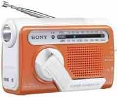 Amazon.co.jp: SONY 防災用 手回し充電 FM/AMポータブルラジオ