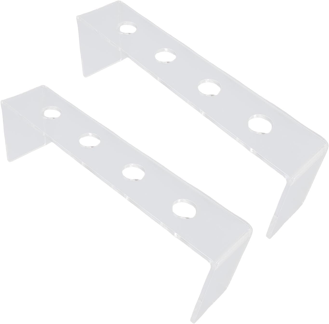 TOPINCN Wine Bottle Stopper Display, Acrylic Wine Stopper Holder Rack for Countertop Bar Showcase, with Sturdy Transparent Design, Easy to, Fits China Cabinets and Racks