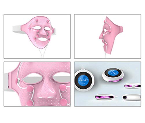 Facial Mask Machine, Enshey Electric Vibration Facial Beauty Massager Skin Rejuvenation Anti-wrinkle Face-Lifting Magnet Massage SPA Face Mask