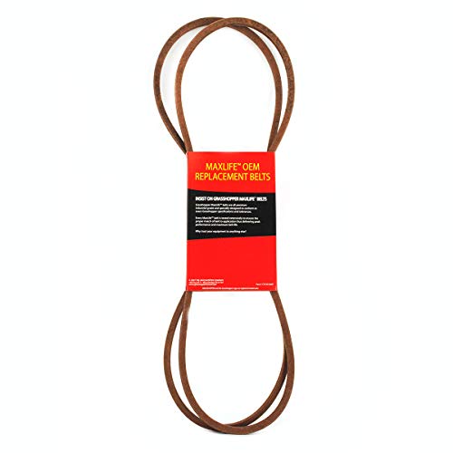 Grasshopper Mower Maxlife Belt, Designed To Specific Material, Dimensions, Shape, Construction And Pliability Standards That Ensure Superior Performance And Long Life, Oem 382085 #TOP3