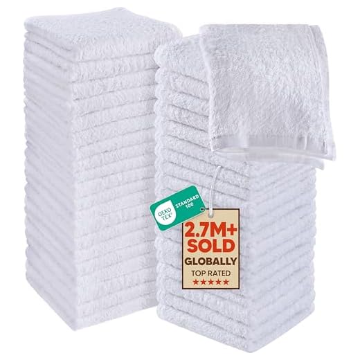 Utopia Cotton Washcloths Set - 60 Pack