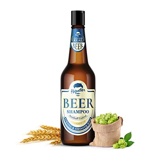Image of Hipster Beer Shampoo Dandruff Control 250ml | Shampoo For Men | No Alcohol, No Paraben