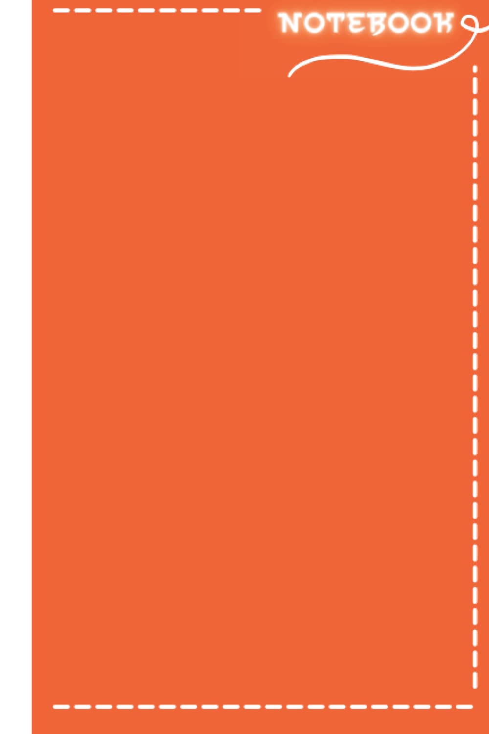 Simple Notebook: Uicolor Notebook Journal 120 Pages: 6x9" Journal to Write In, Lined Paper, College Ruled For office school business , daily writing ... For ... Hobby , Classic Orange Unicolor Cover