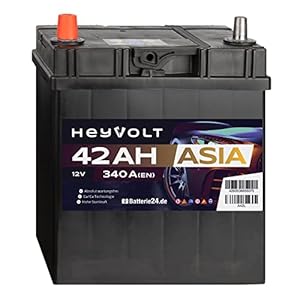 HeyVolt ASIA Autobatterie 12V 42Ah