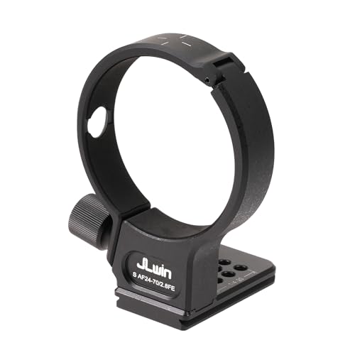 Supporto per treppiedi in metallo 77.5 mm per obiettivo Samyang AF 24-70 mm F2.8 FE inferiore con piastra a sgancio rapido da e per treppiede Acra-Swiss