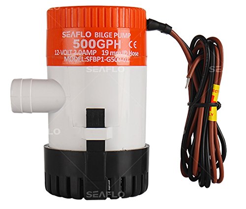 Seaflo 12V 500 Gph Bilge Pump #TOP1