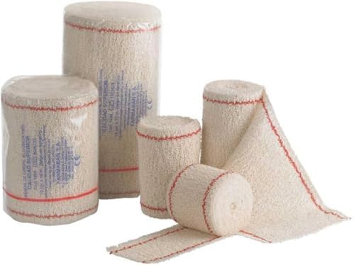 Venda Elástica de Crepe SIN LÁTEX (15 cm x 10 m) - 85 Gr/m2