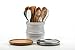 RSVP International Endurance Tool Crock Turntable Lazy Susan, Stainless Steel, 8.25