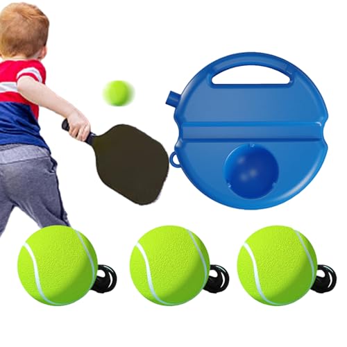Conjunto de rebote para treinador de tênis, equipamento de auto-prática de tênis, Equipamento portát