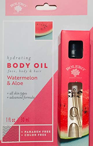 Bolero Hydrating Body Oil Watermelon & Aloe
