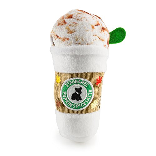 Haute Diggity Dog Starbarks Colección de café | Juguetes de Felpa chirriantes únicos para Perros  Cafeína Canina Que su Perro Puede Manejar.