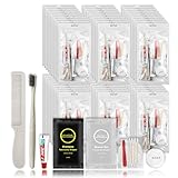 Toiletry Kits Homeless Personal Hygiene Kits for Homeless Care Package Supplies In Bulk, Disposable Travel Size Essential Women Men Toiletries Set for Hotel, Charity,Camping,Travel (20 Pack)