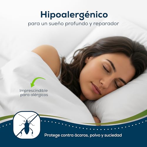 Protector edredón PU Sensalou impermeable y duradero para un descanso premium de hotel 4